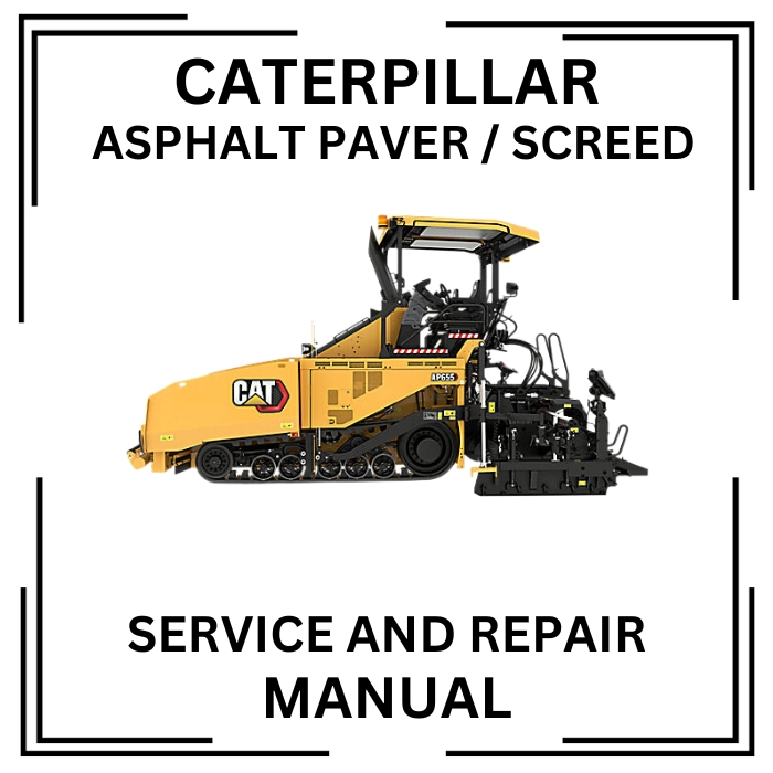 caterpillar asphalt service manuals